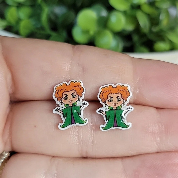 Hocus Pocus Stud Earrings - Picture 1 of 4